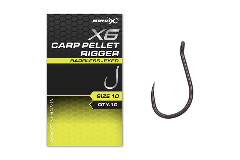 X6 - Carp Pellet Rigger Hooks