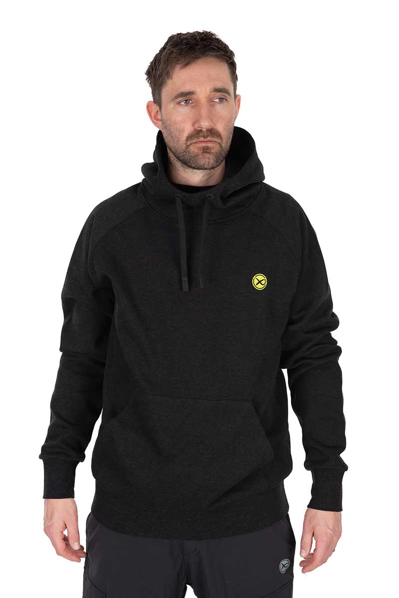 Pullover Hoody – Black Marl