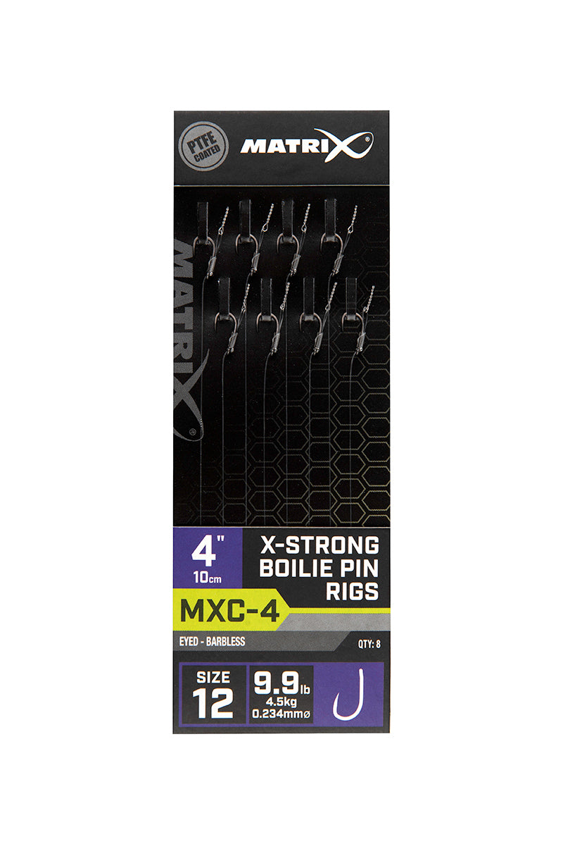 MXC-4 4” X-Strong Boilie Pin Rigs