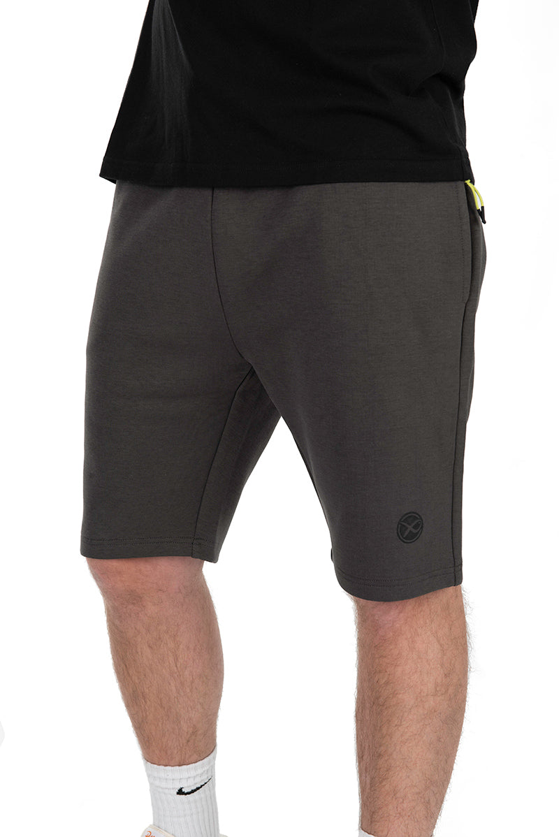 Black Edition Jogger Shorts (Dark Grey / Lime)
