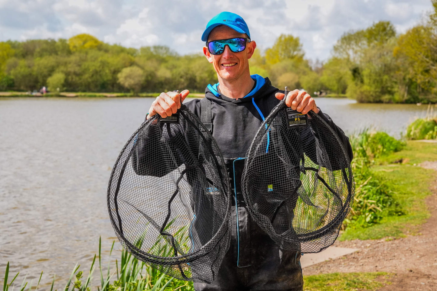 Carbon F1 Latex Landing Net