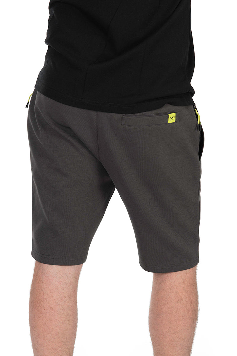 Black Edition Jogger Shorts (Dark Grey / Lime)