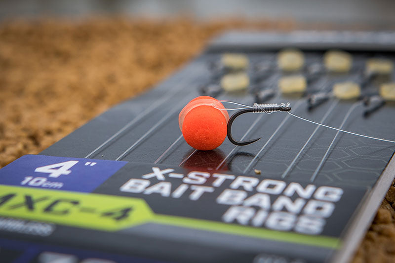 MXC-4 X-Strong Bait Band Rigs 10cm/4ins