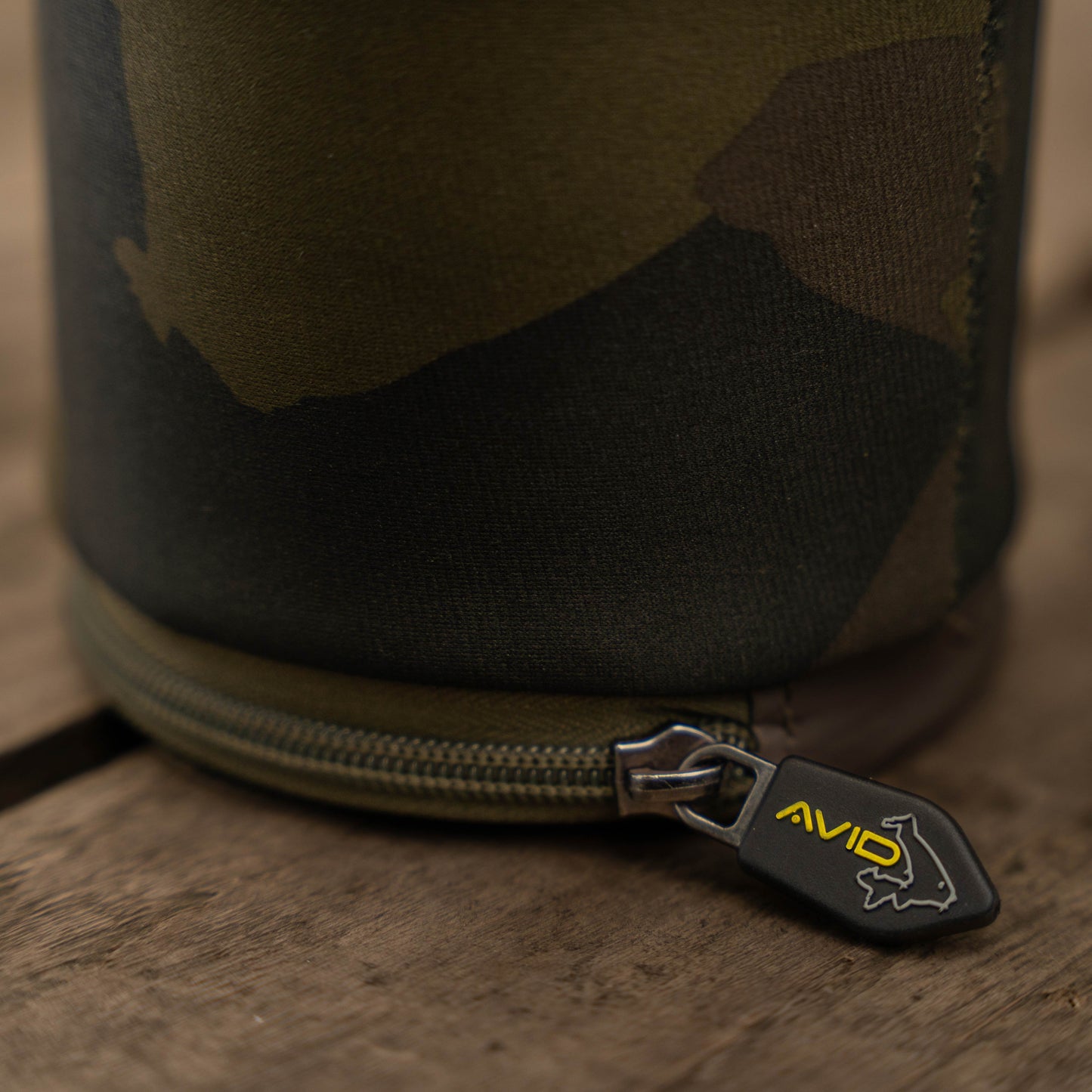 Avid camo neoprene gas canister holder
