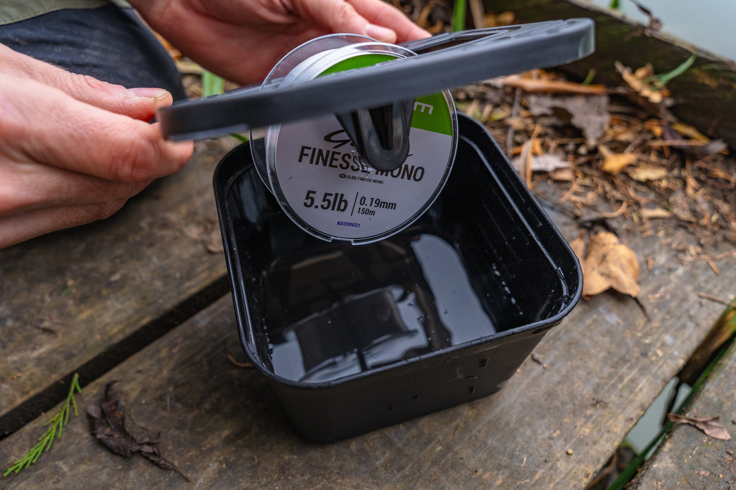 Korum fishing line spooler