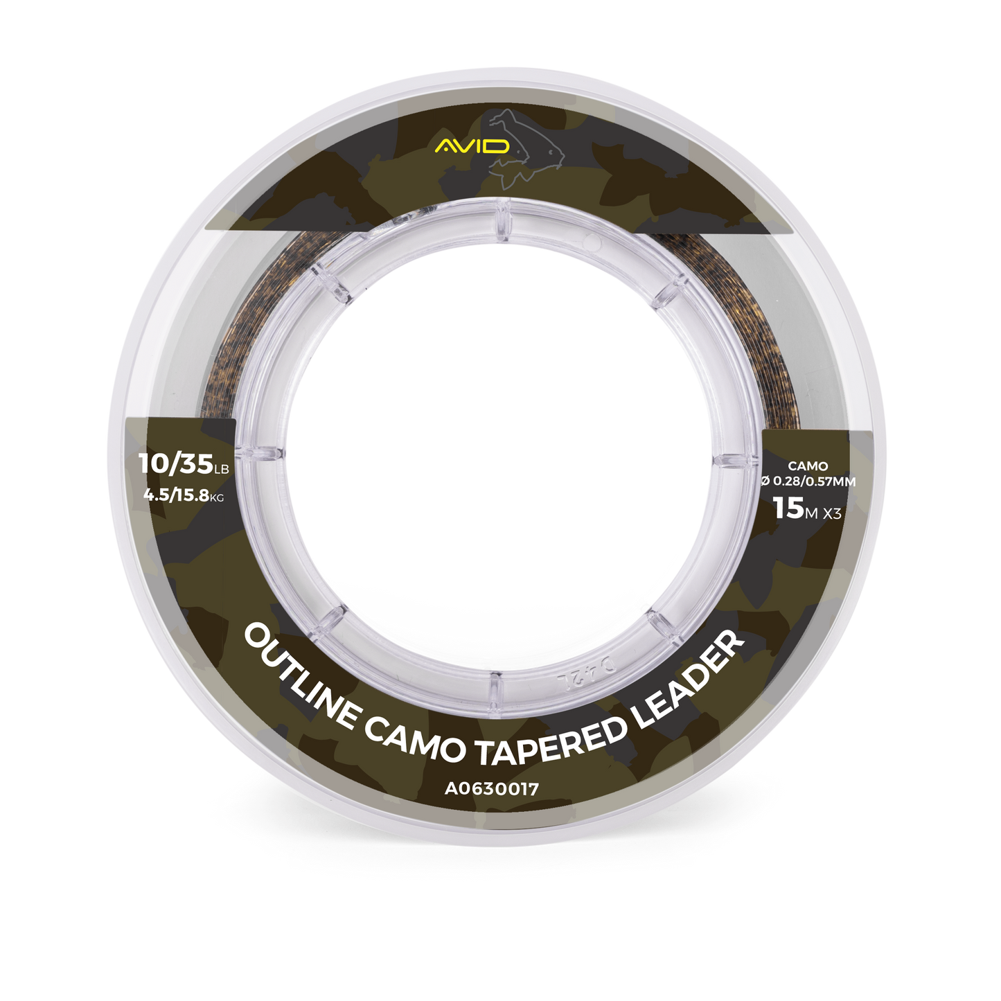 Avid Outline Camo Tapered leaders