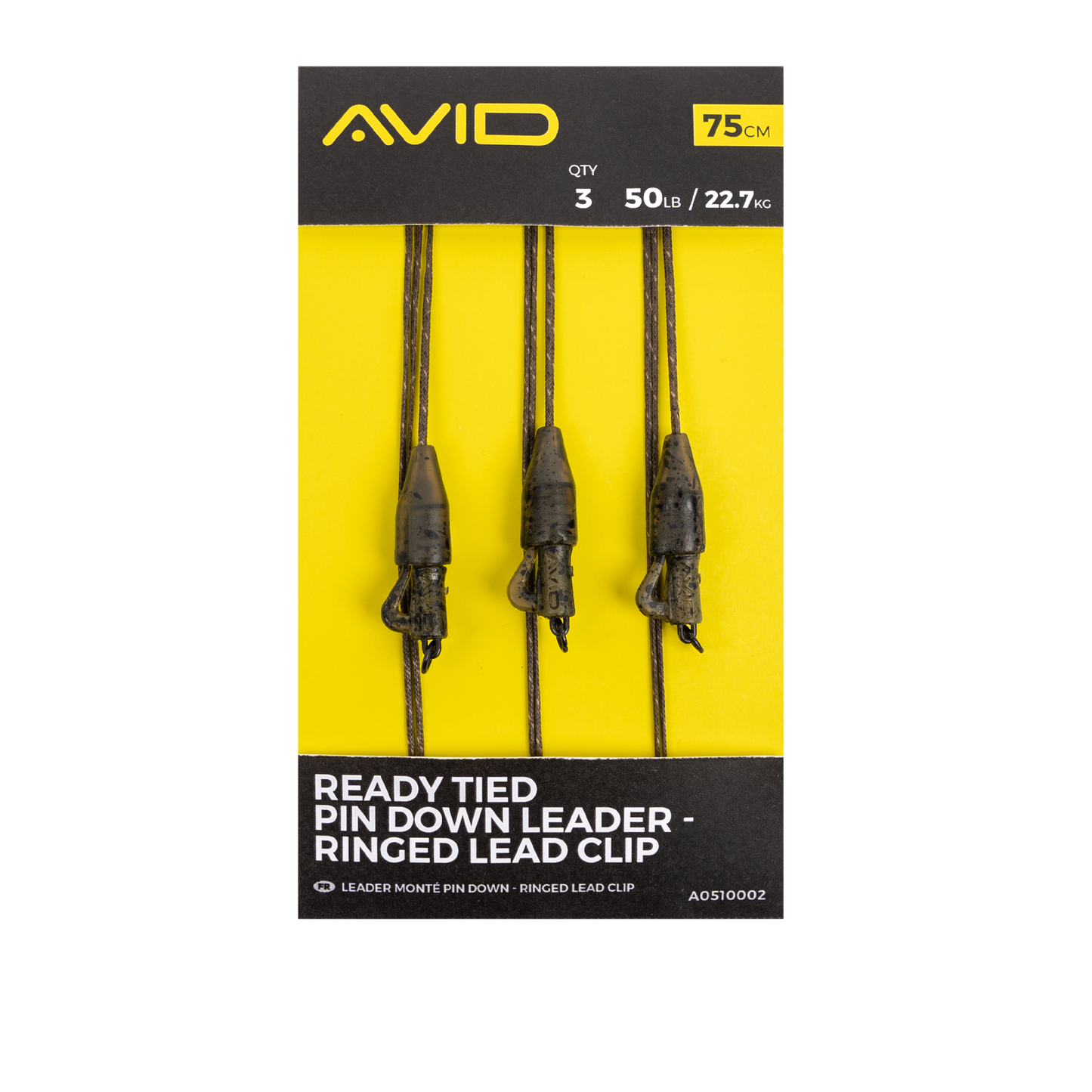 Avid ReadyTied PinDown Leader RingedClip
