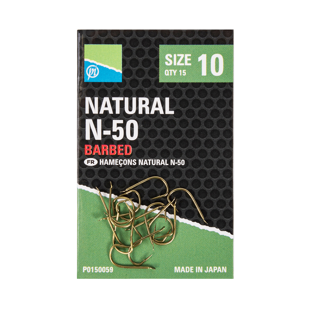 Preston Natural N-50 Hooks