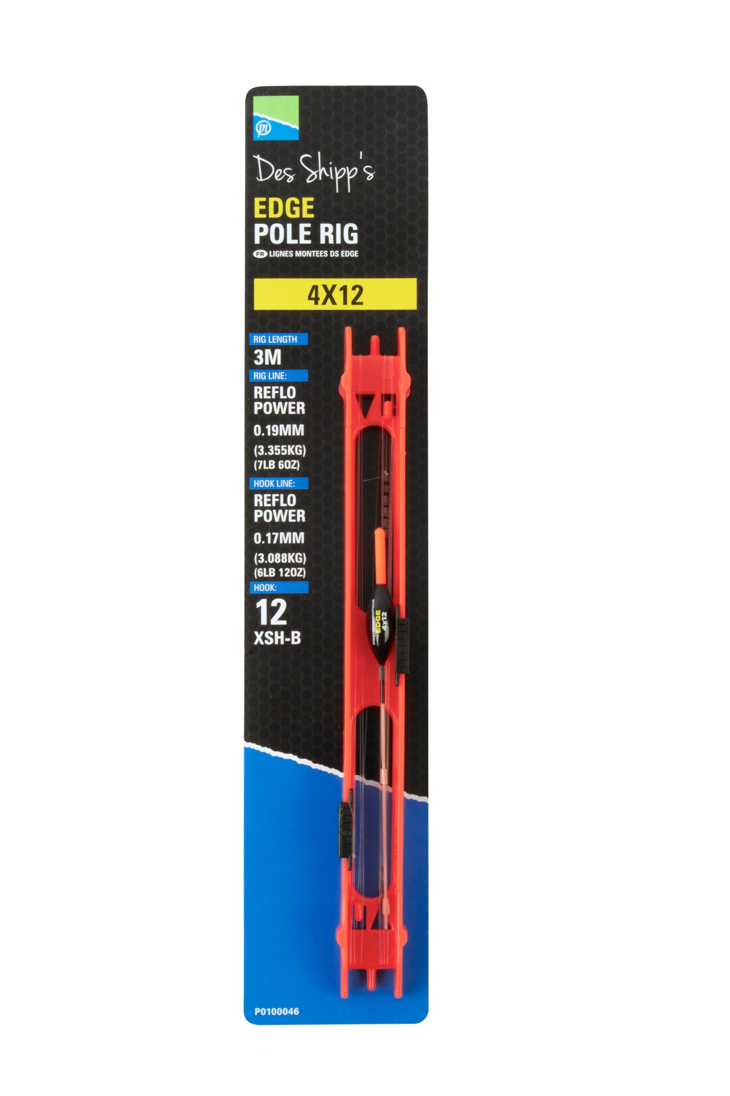Preston edge pole rig