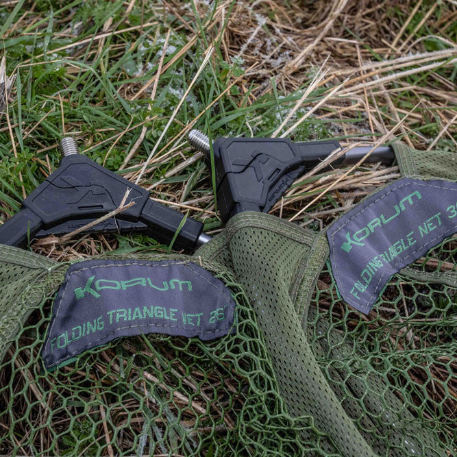 Korum latex folding triangle net