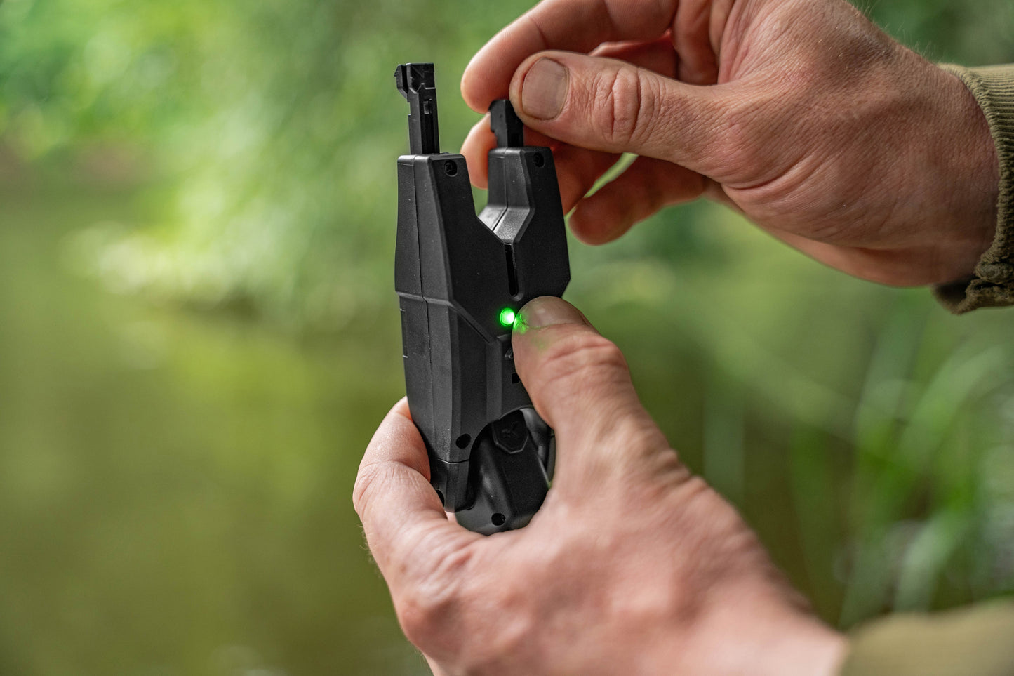 Korum angle tilt bite alarm