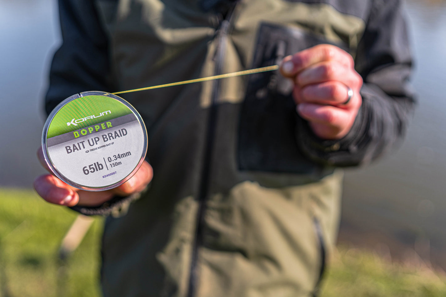 Korum bopper bait up braid