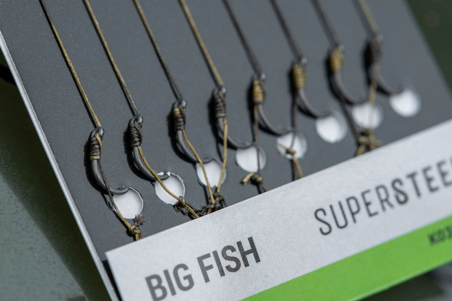 Korum big fish braided hair rigs