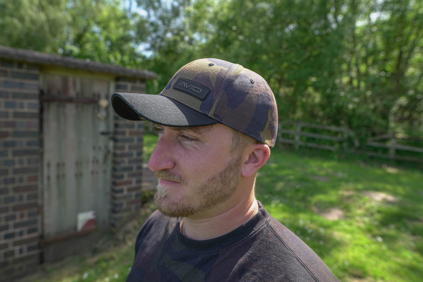 Avid camo baseball cap