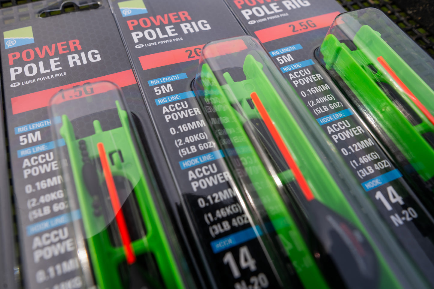Preston power pole rigs