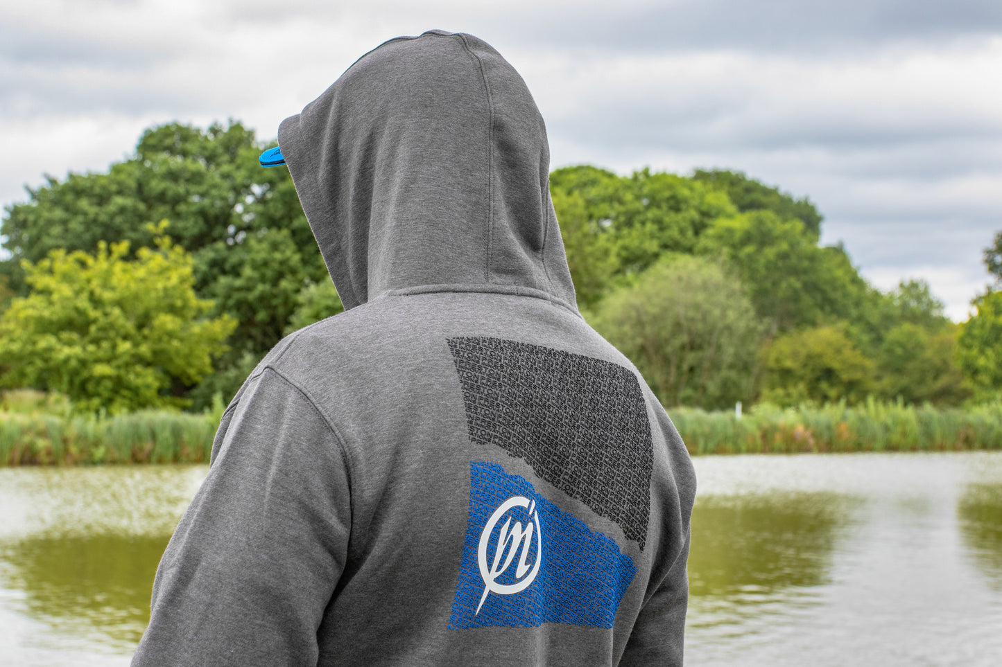 Preston grey zip hoodie