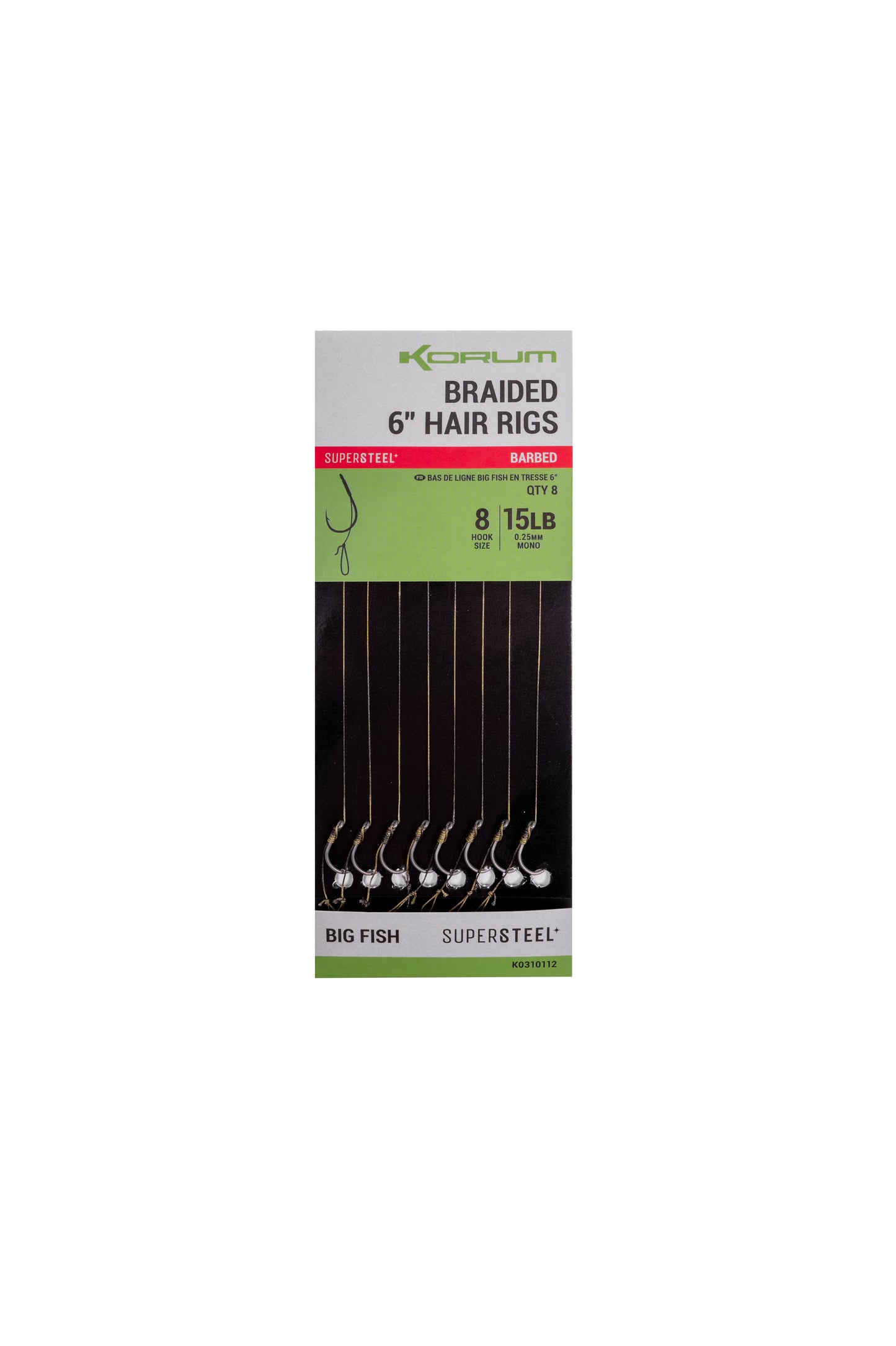 Korum Big Fish Braided Hair Rigs