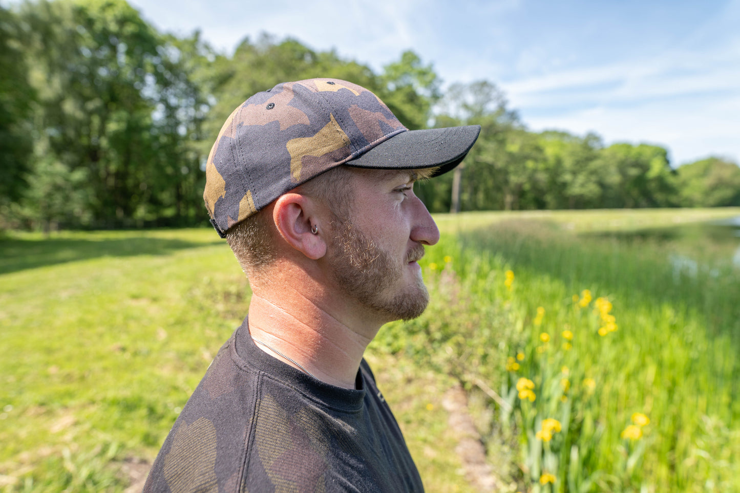 Avid camo baseball cap