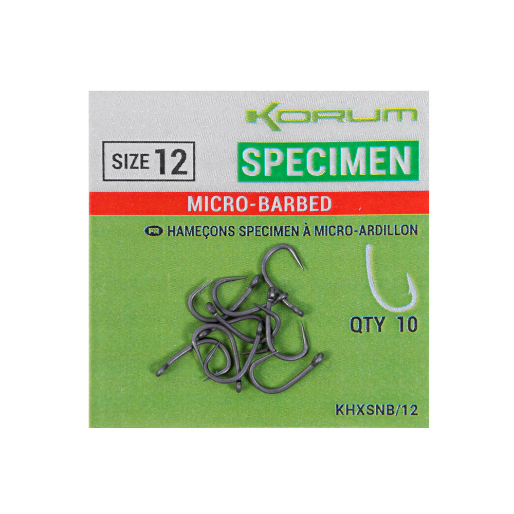 Korum Xpert Specimen Hook Micro