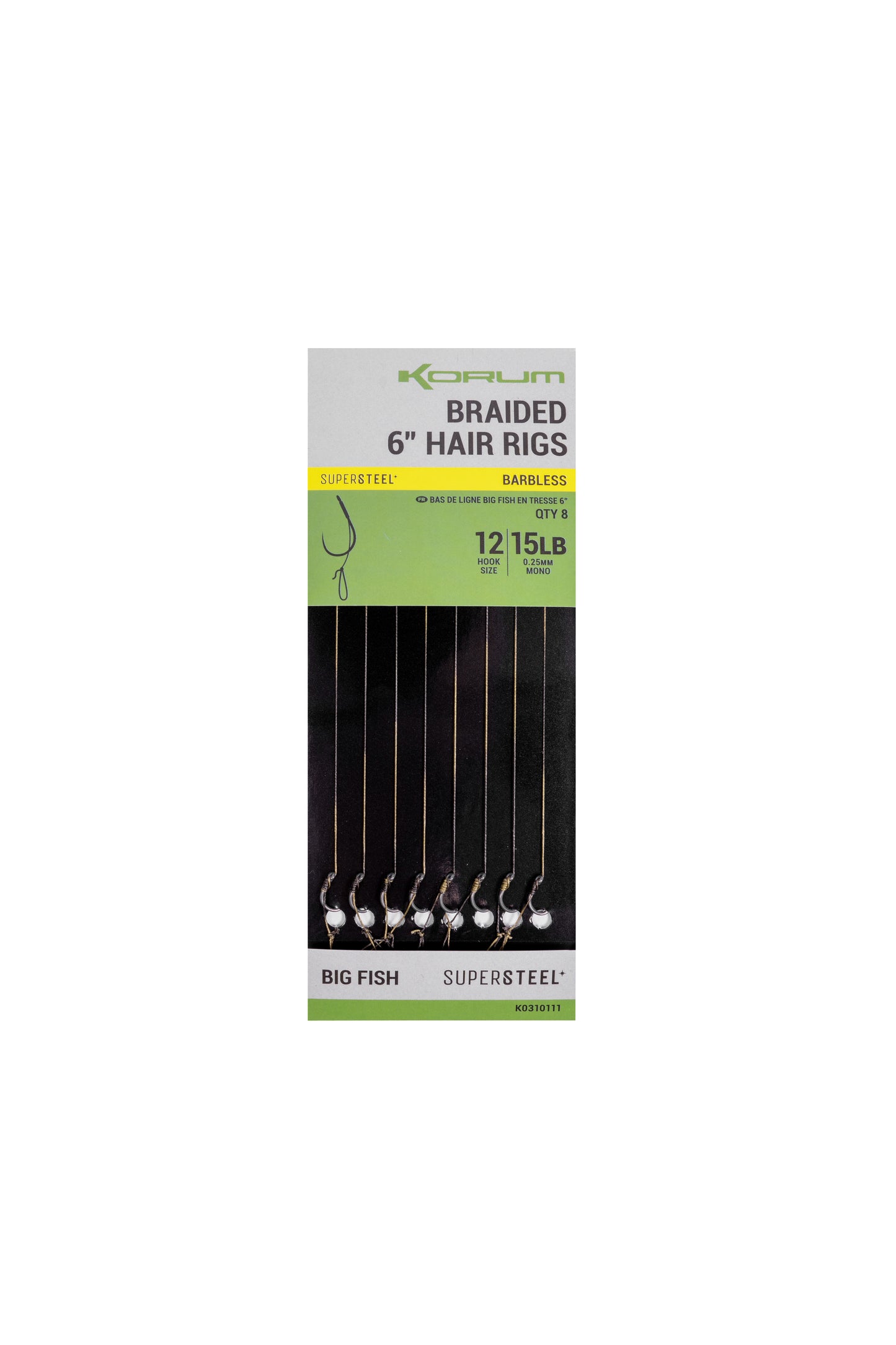 Korum Big Fish Braided Hair Rigs