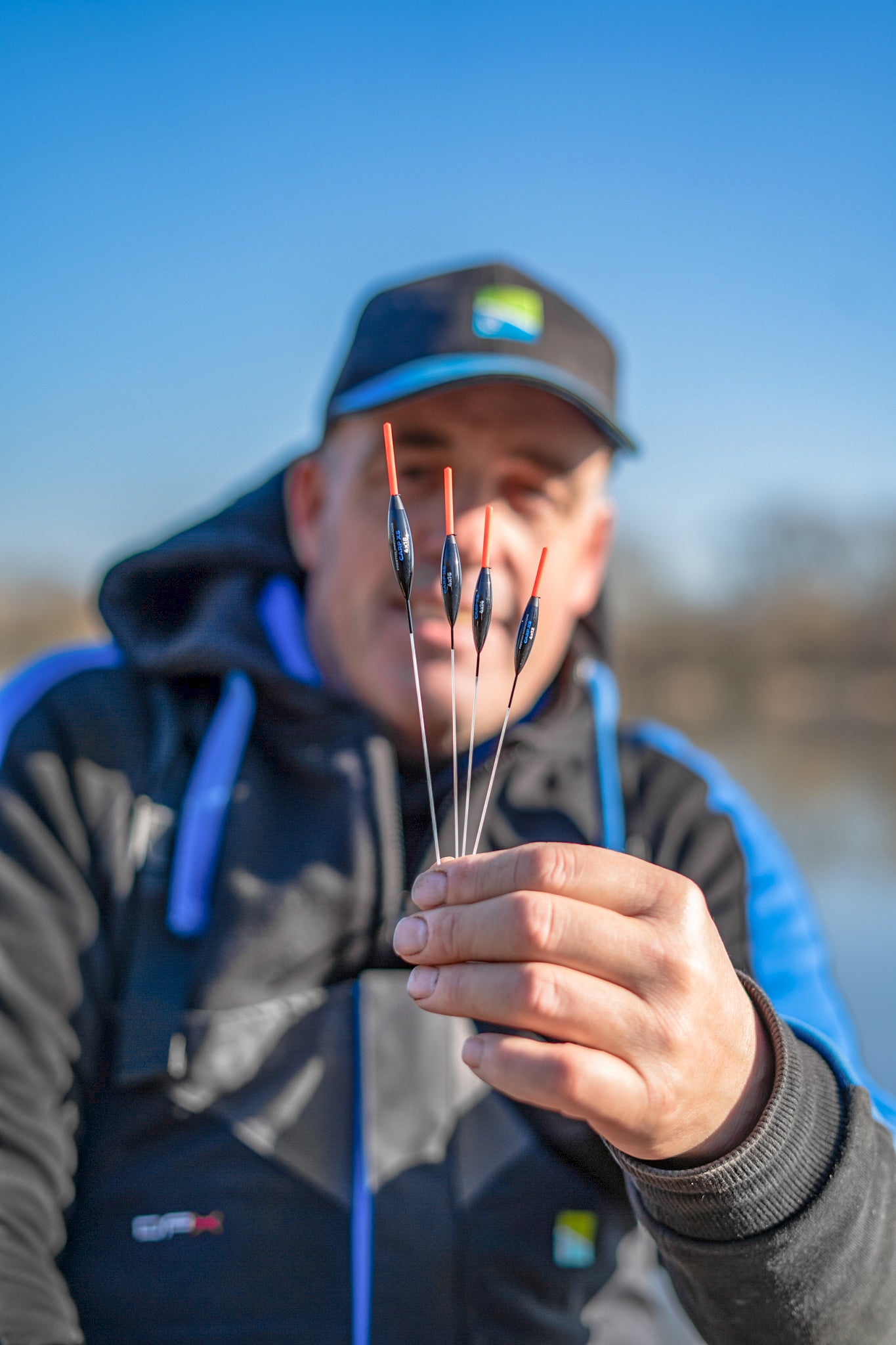 Preston carp xs pole floats