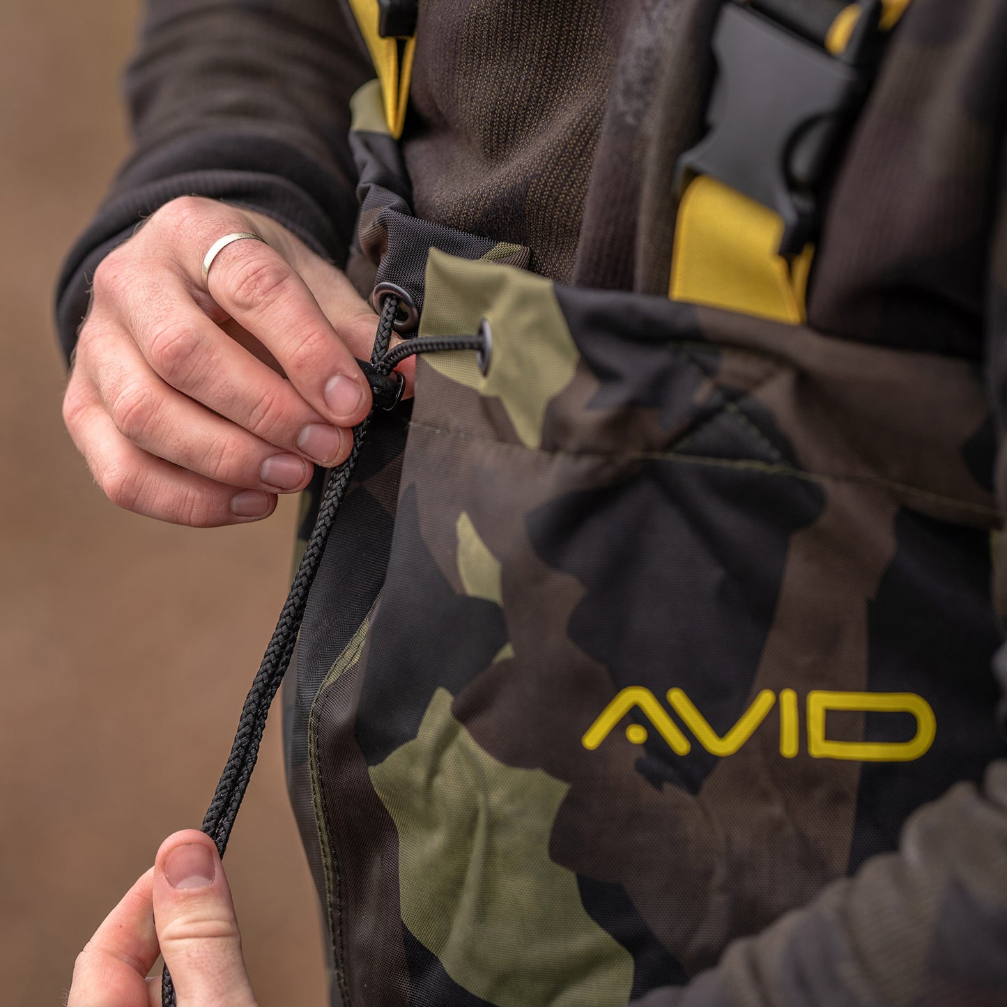 Avid 420d camo chest waders