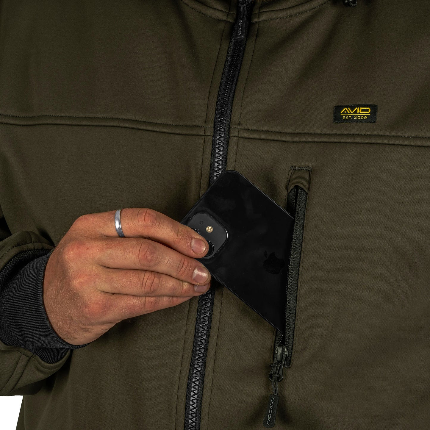Avid thermite soft shell hoodie
