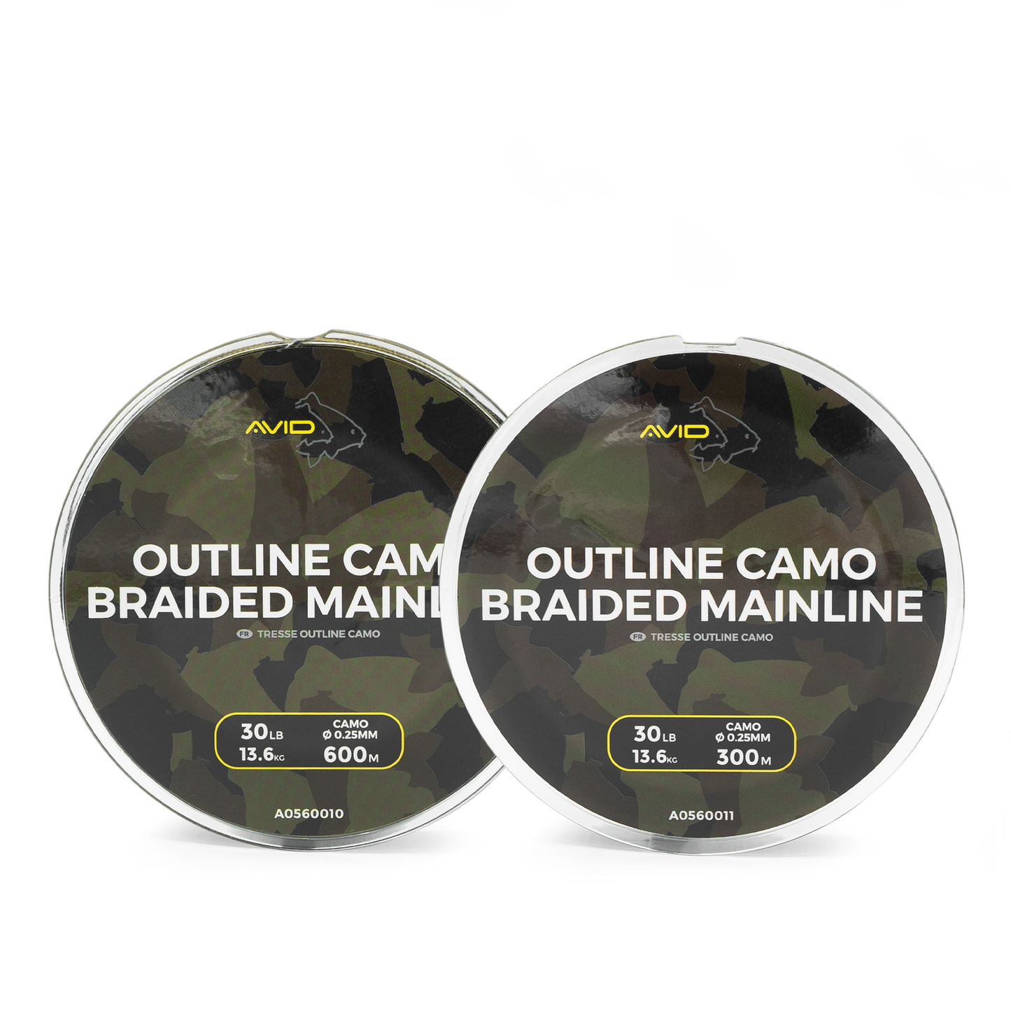 Avid outline camo braided mainline