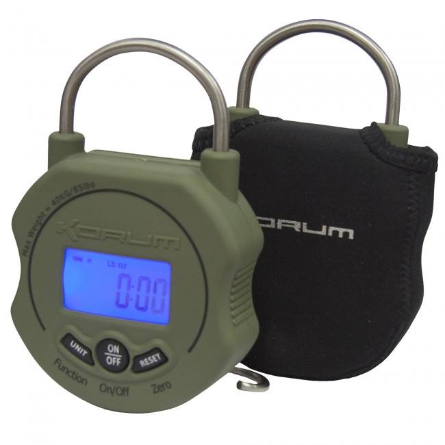 Korum Digital Scales with Neoprene Case