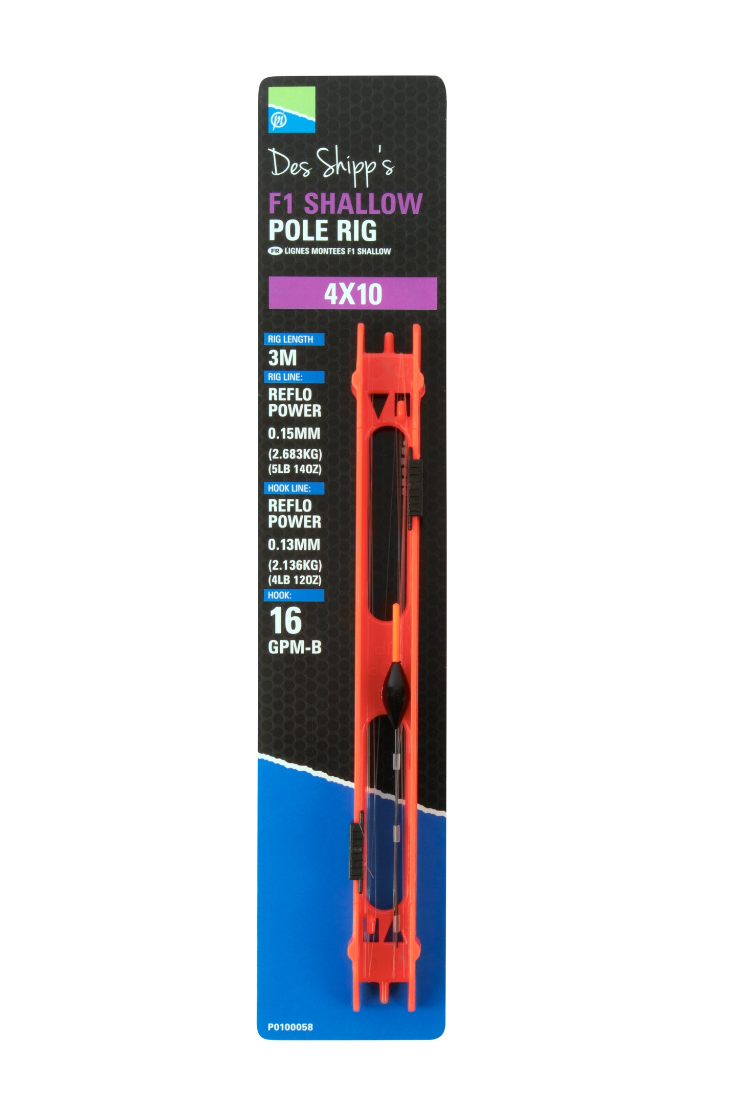 Preston F1 Shallow Pole Rig