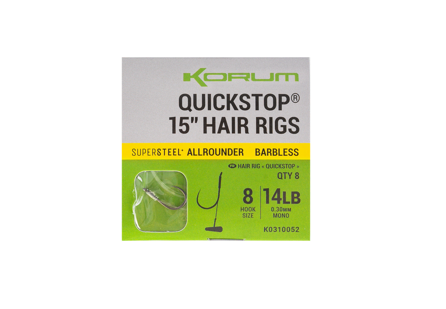 Korum big fish quickstop hair rigs