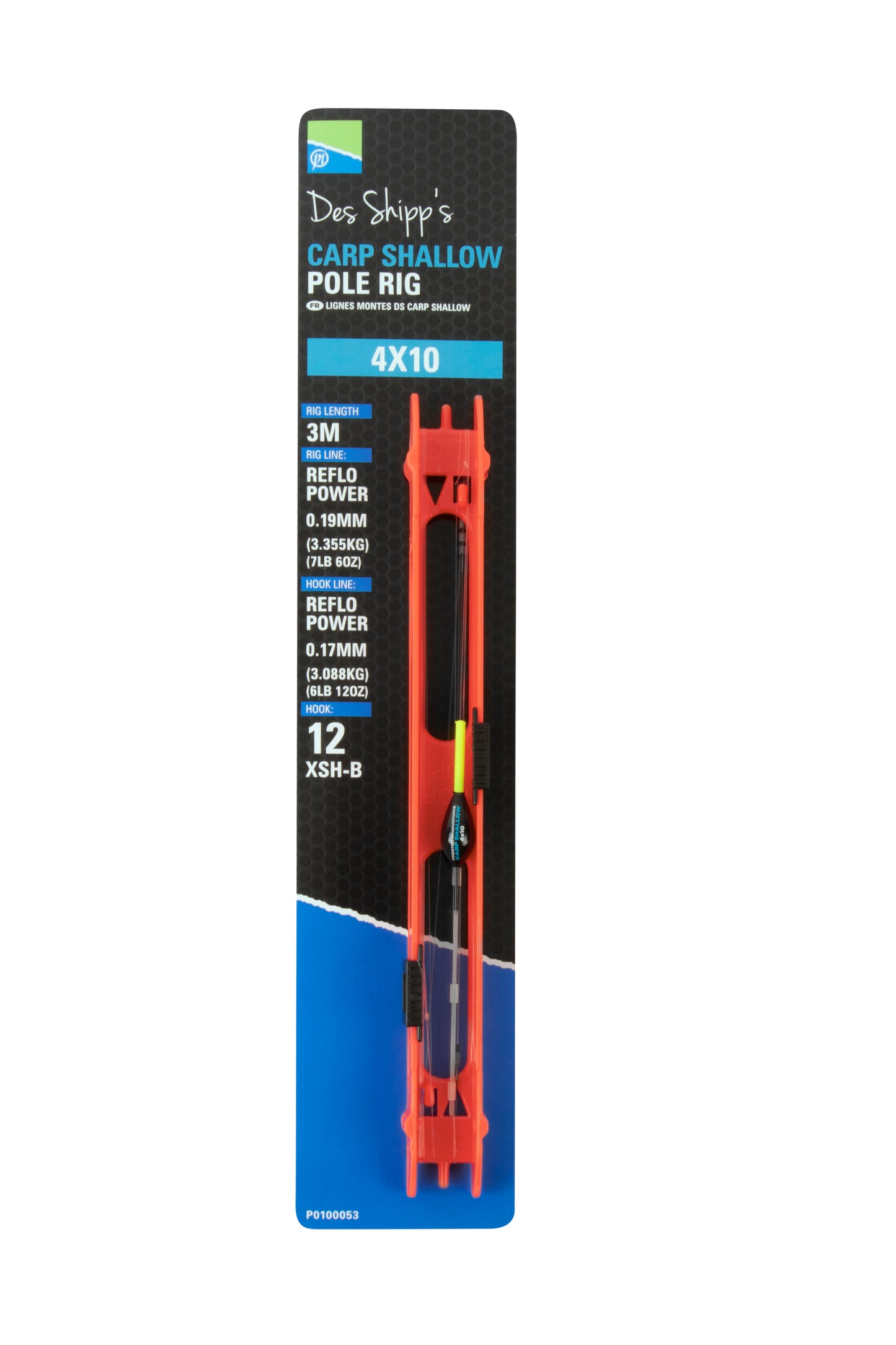 Preston carp shallow pole rig