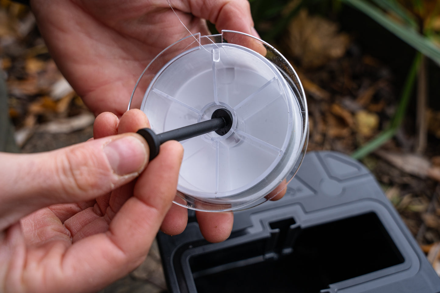 Korum fishing line spooler