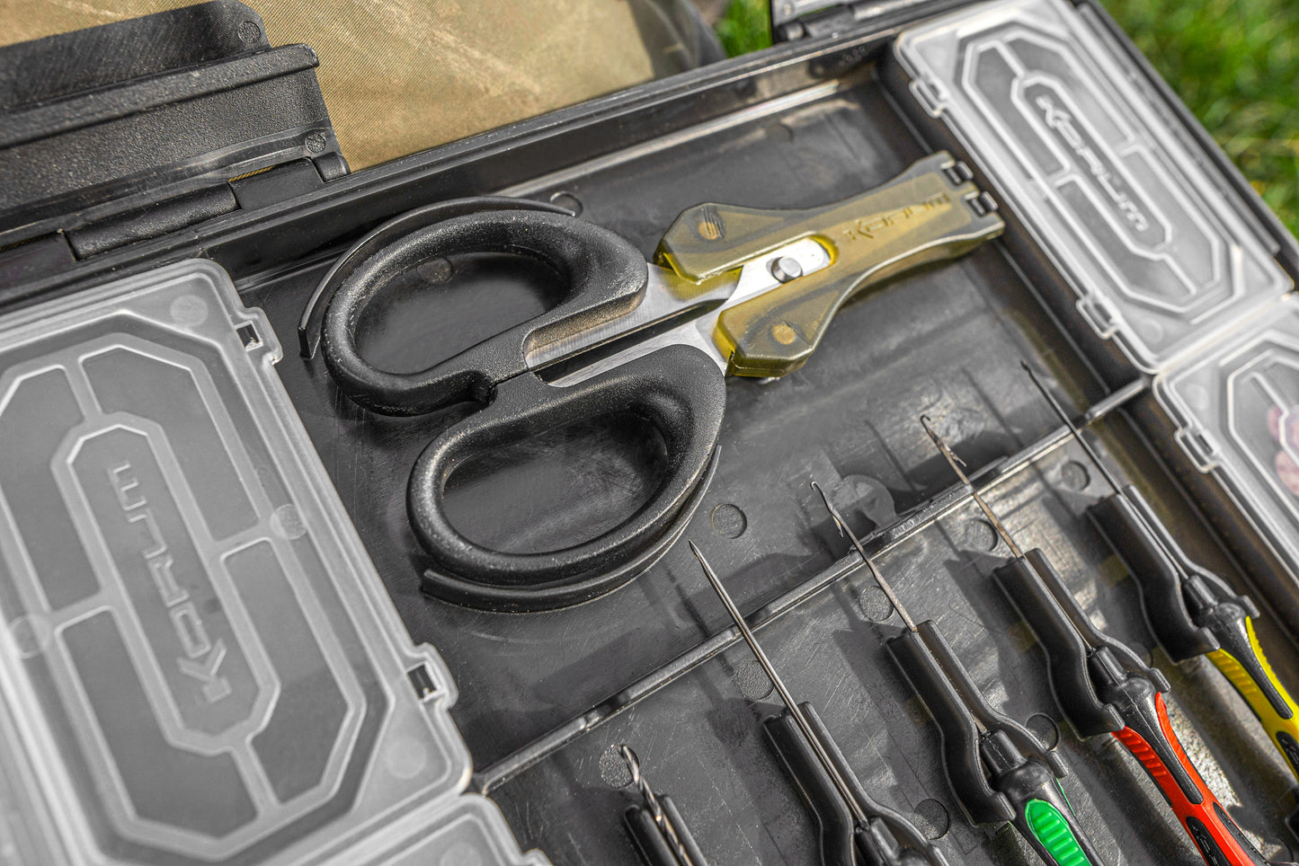 Korum tackle blox loaded