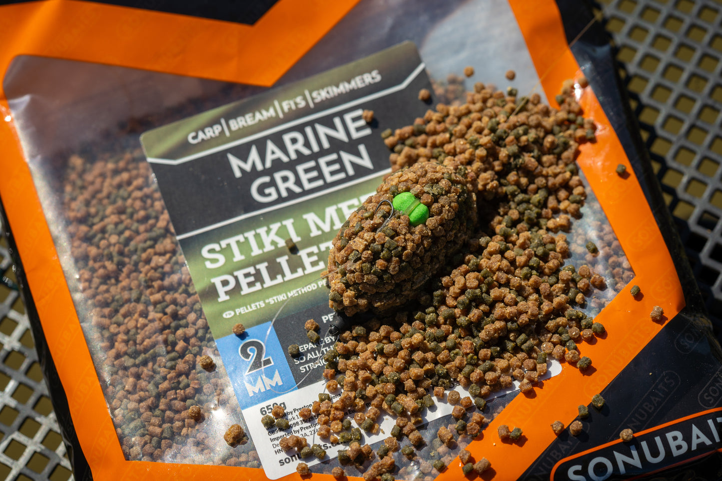 Marine Green Stiki Method Pellets