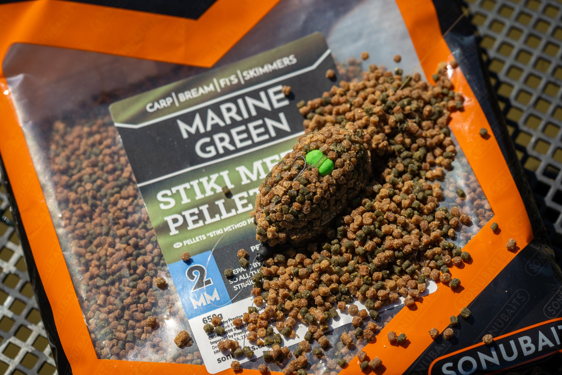 Marine Green Stiki Method Pellets
