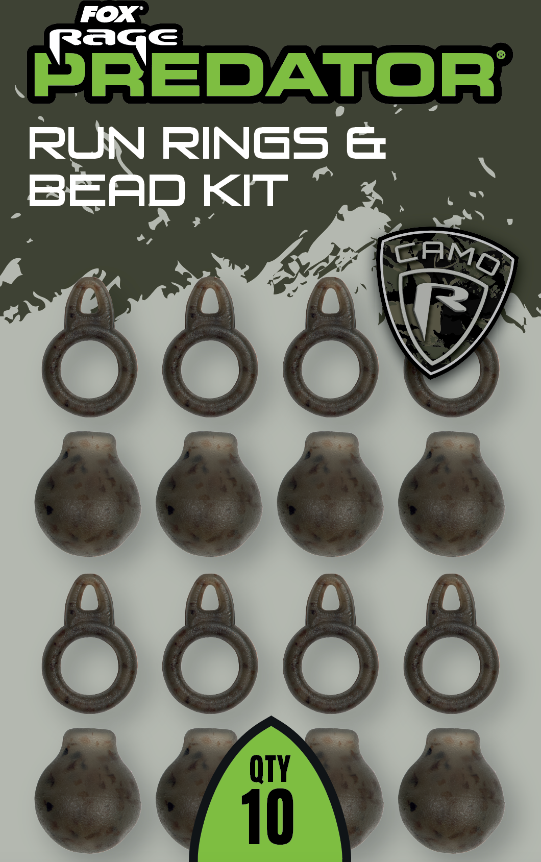 Camo Run Rings & Bead Kit