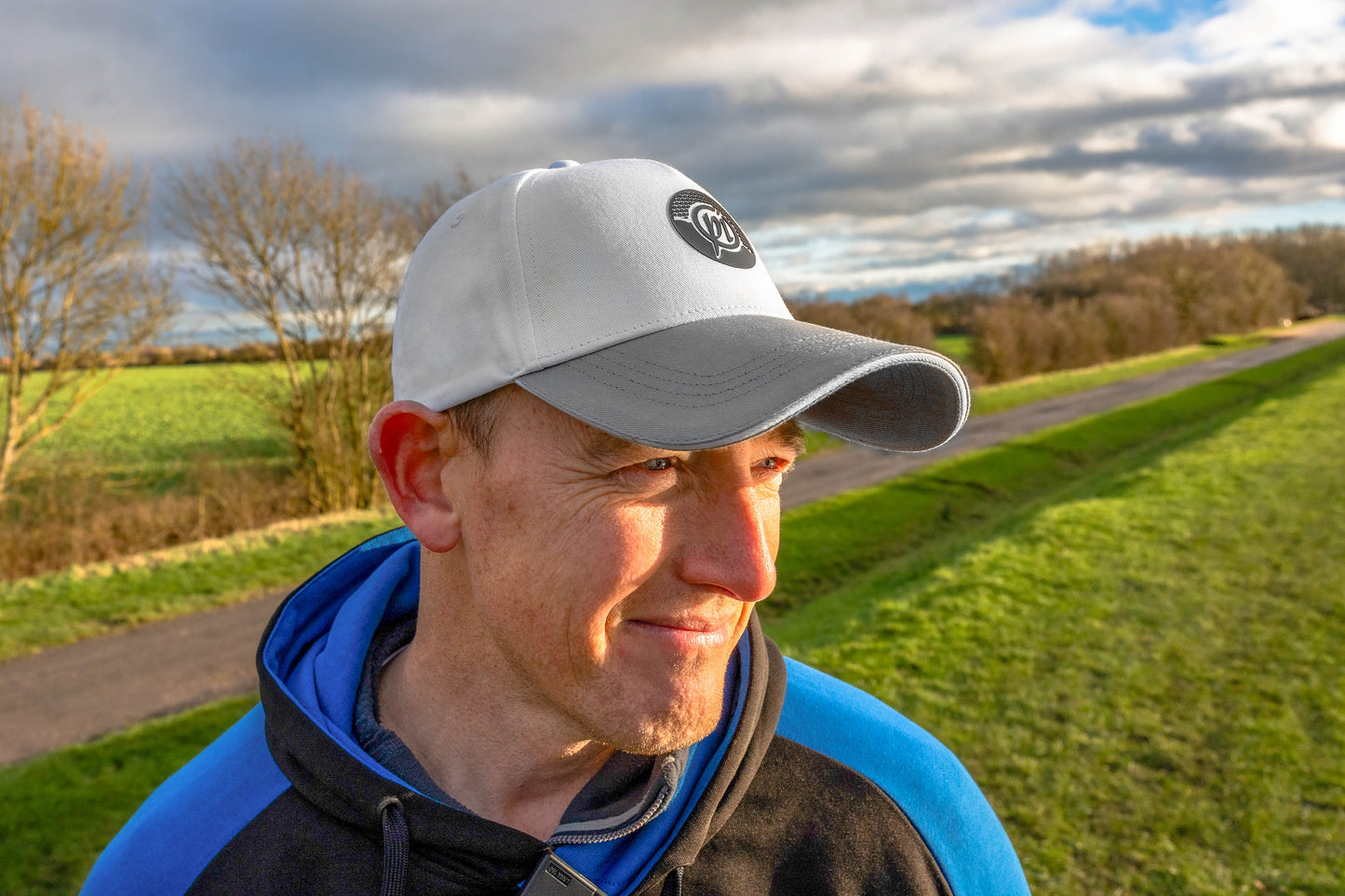 White PI Logo Cap