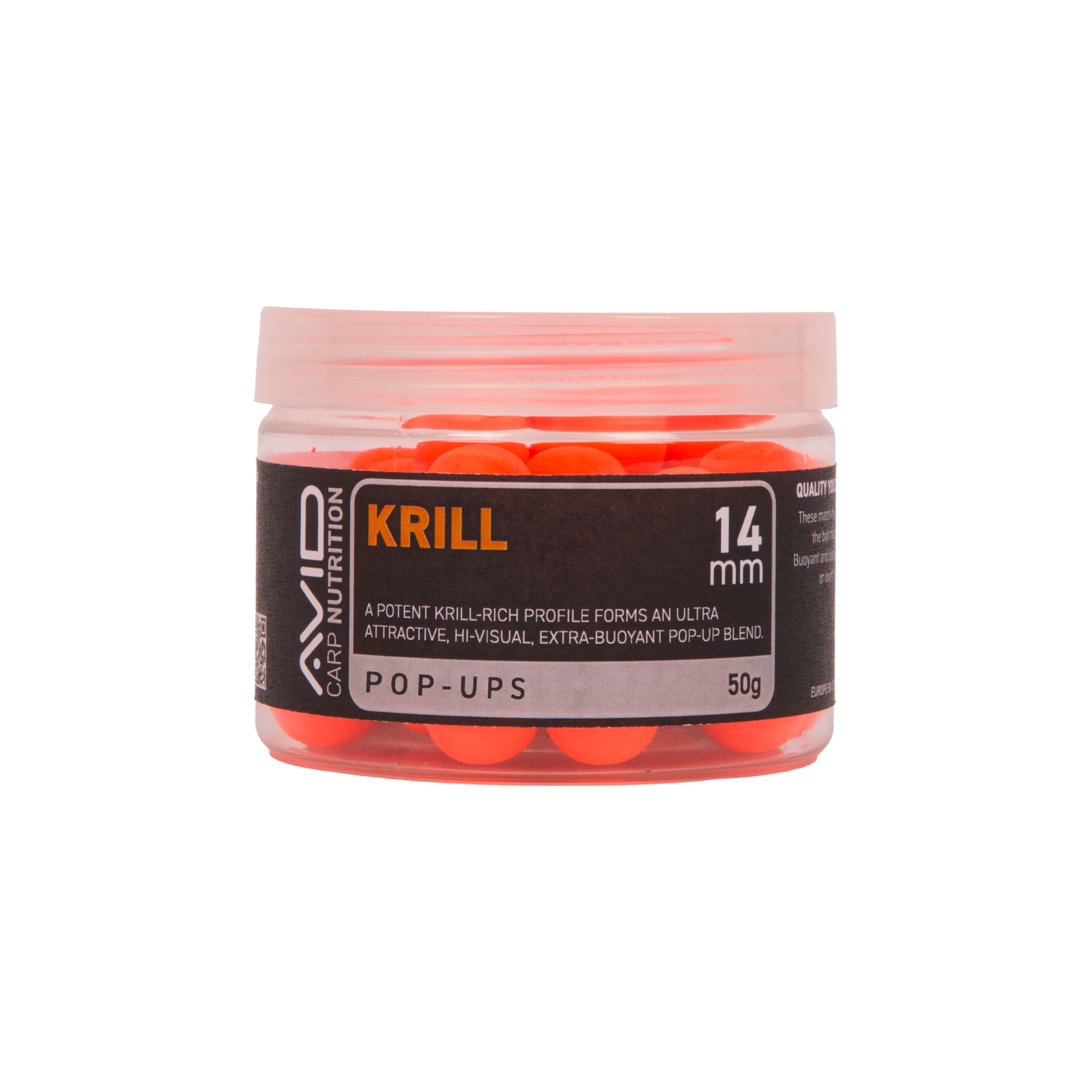 Krill Pop-ups - 14mm (Orange)