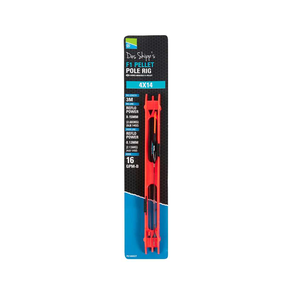 Des Shipp F1 Pellet Pole Rigs