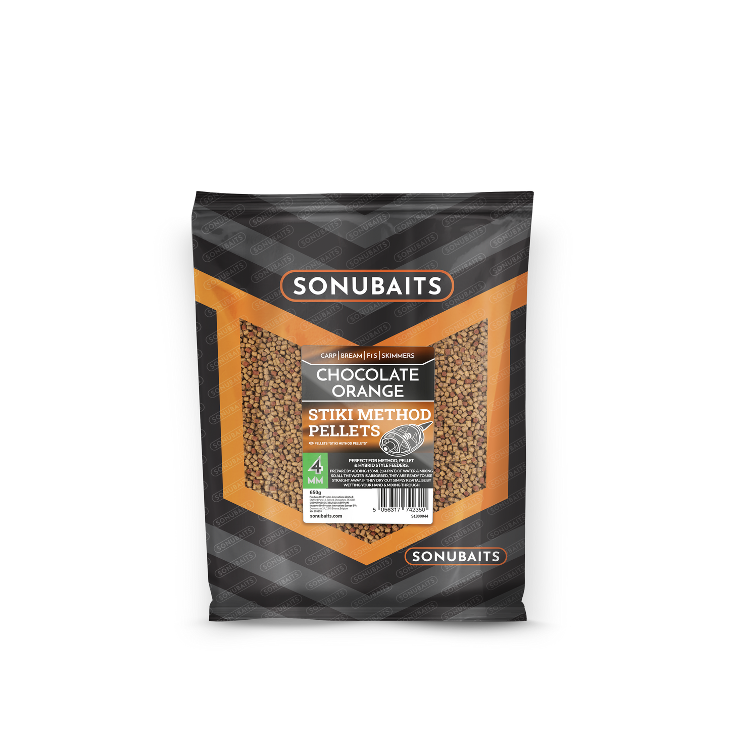 Chocolate orange Stiki Method Pellets