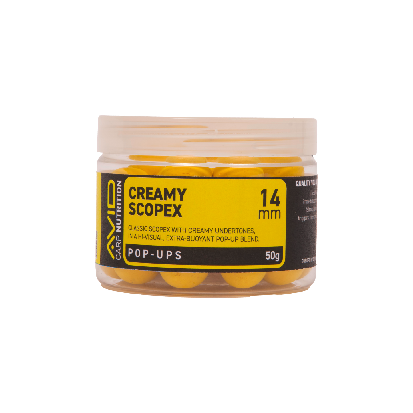Creamy Scopex Pop-ups (Yellow)