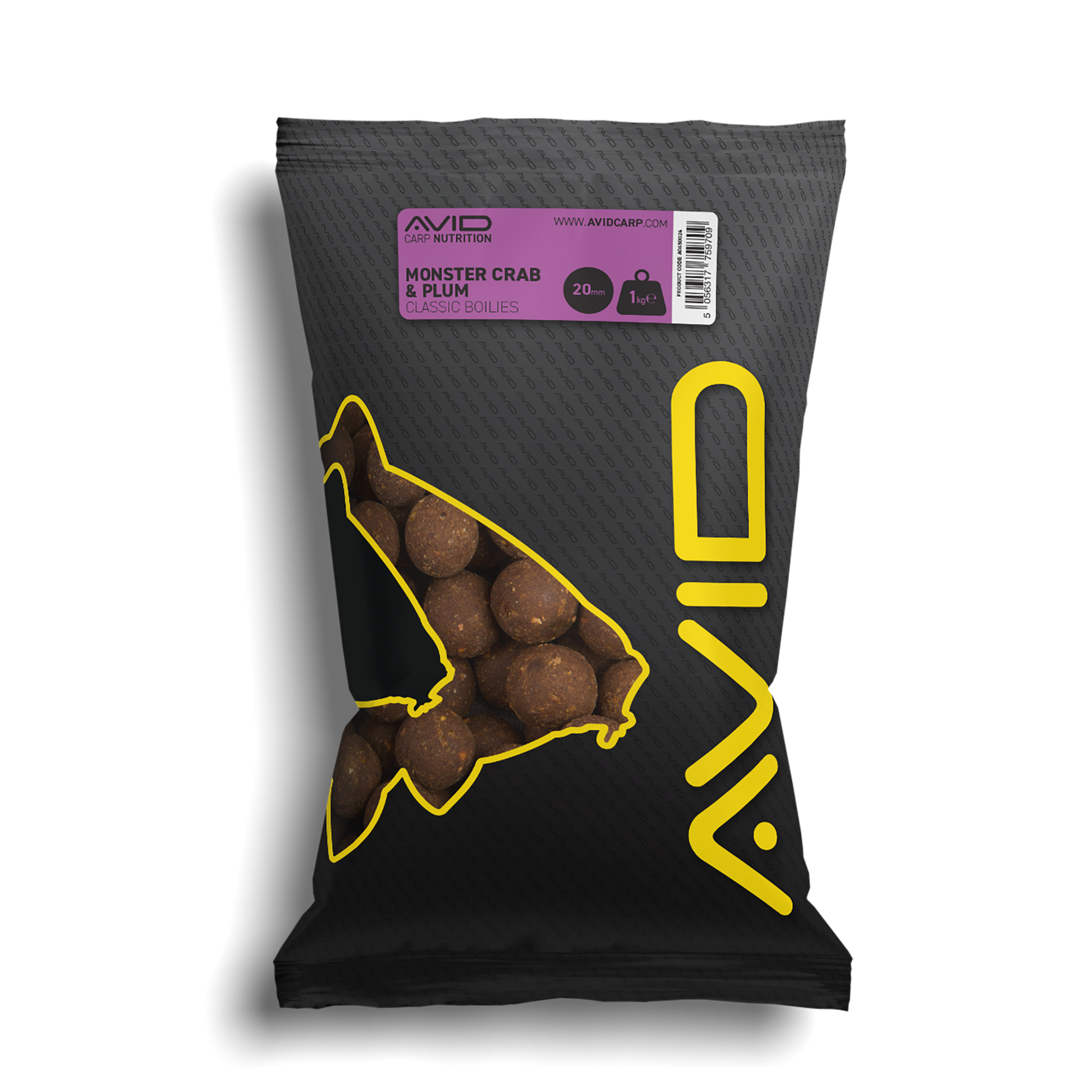 Monster Crab & Plum Boilies