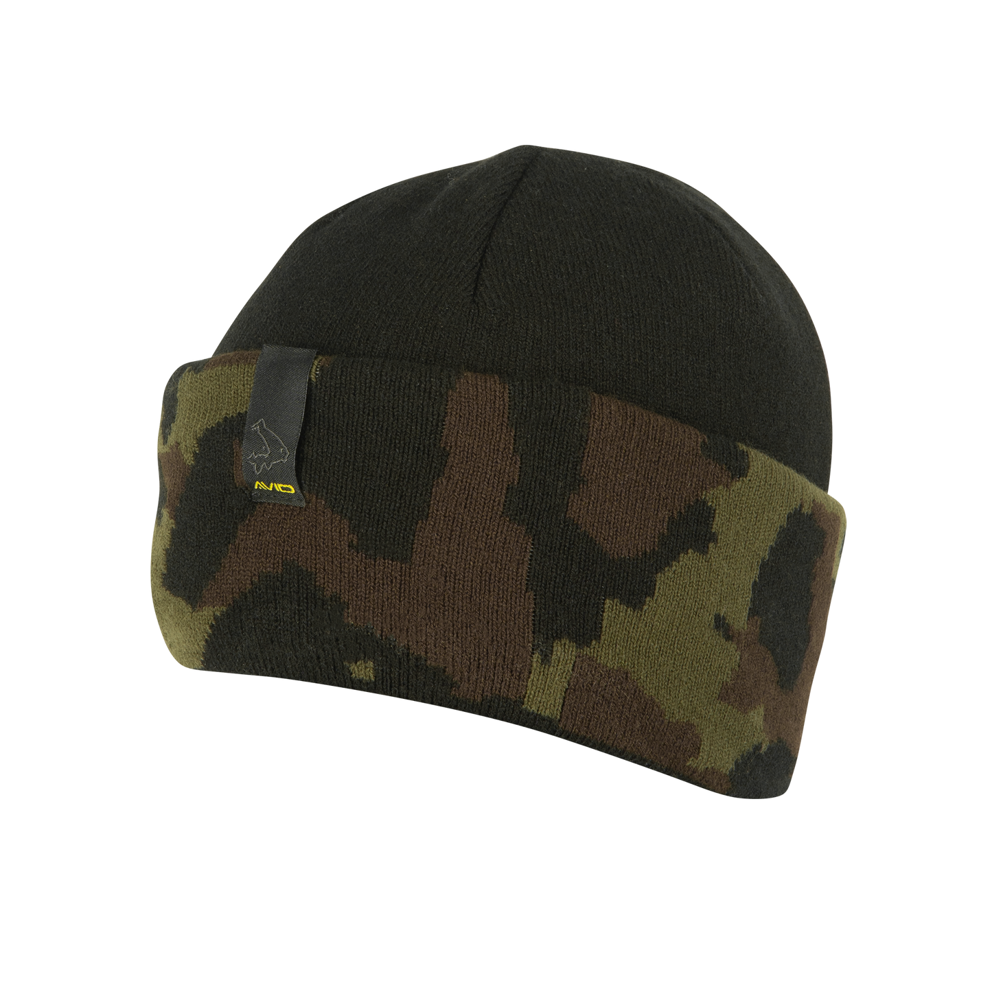 Black and Camo Beanie