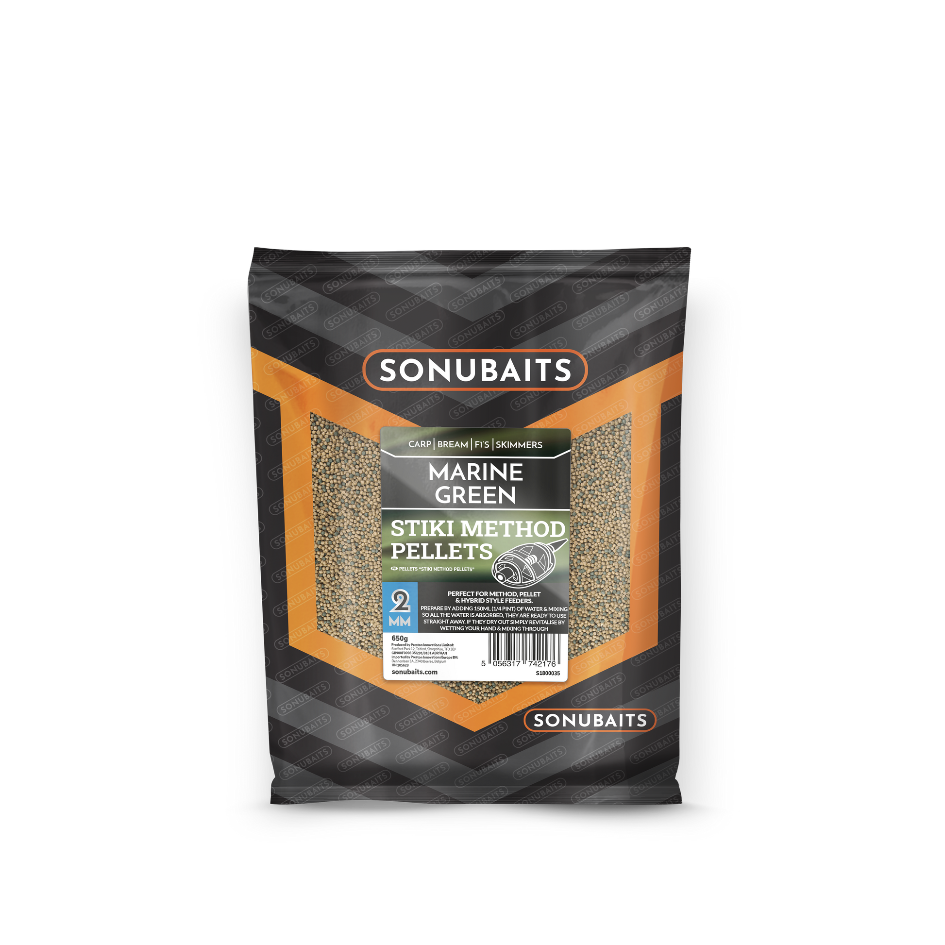 Marine Green Stiki Method Pellets