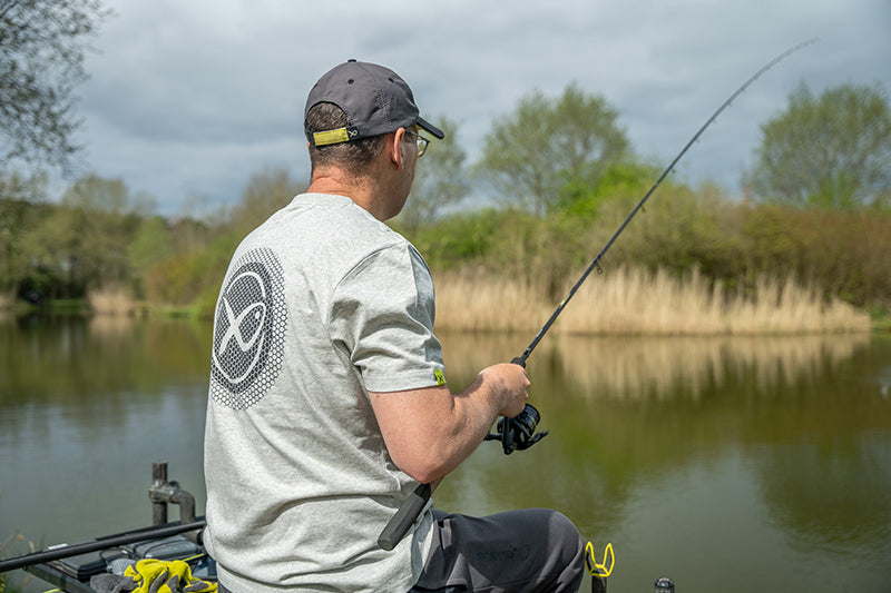 Large Logo T-Shirt (Marl Grey / Lime)