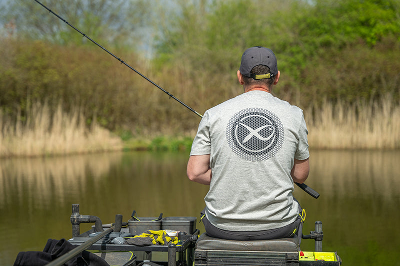 Large Logo T-Shirt (Marl Grey / Lime)