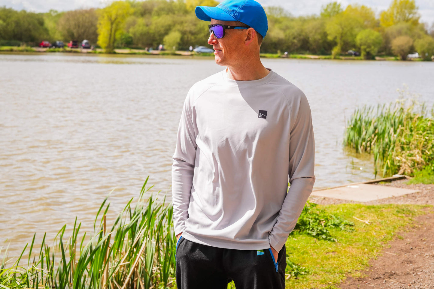 Grey Performance Sun Shirt UPF-40