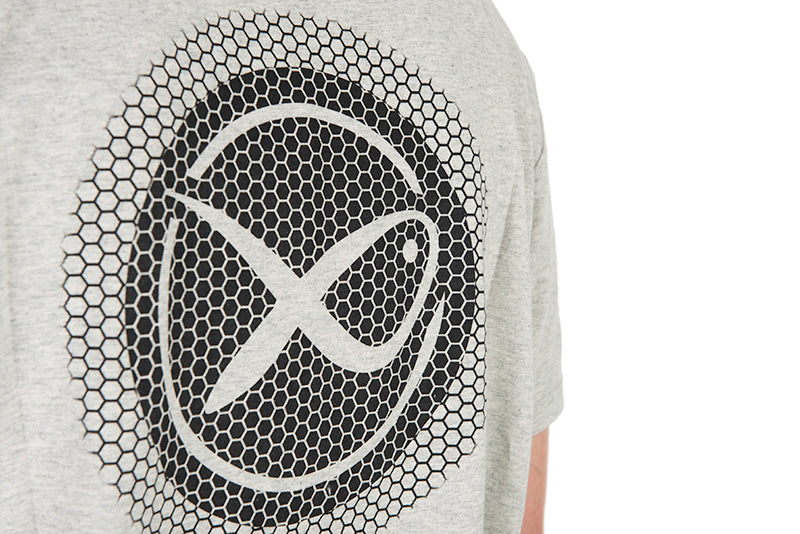 Large Logo T-Shirt (Marl Grey / Lime)