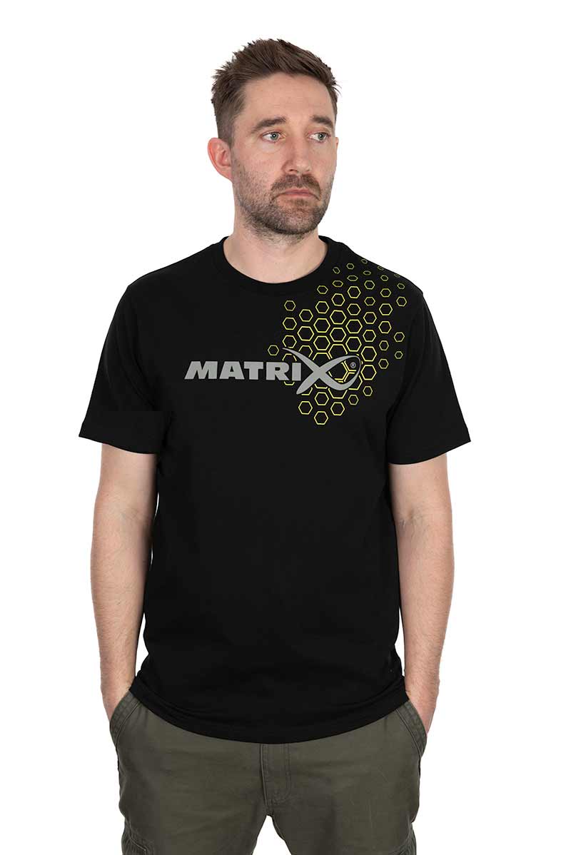 Hex Print T-Shirt (Black)